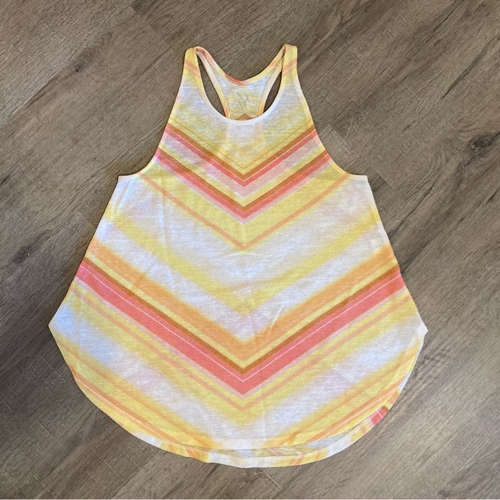 NYC Womens Yellow Knit Tank XS EUC